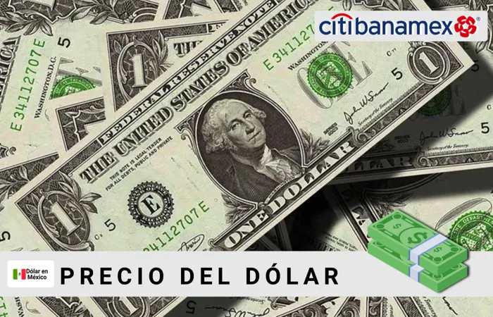 Precio del dólar en Banamex